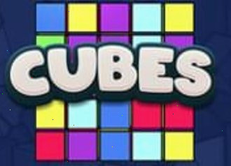 игра Cubes с абстрактным оформлением кубы